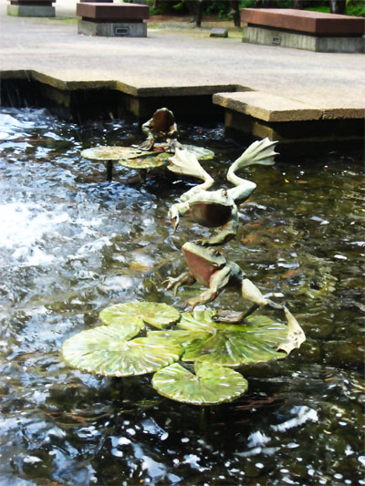 Frog Fountain